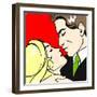 Couple in Love-Alena Kozlova-Framed Art Print