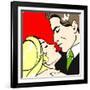 Couple in Love-Alena Kozlova-Framed Art Print