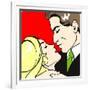 Couple in Love-Alena Kozlova-Framed Art Print