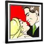 Couple in Love-Alena Kozlova-Framed Art Print