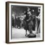 Couple in Penn Station Sharing Farewell Kiss Before He Ships Off to War During WWII-Alfred Eisenstaedt-Framed Photographic Print