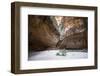 Couple in the Cathedral Gorge in the Purnululu National Park-Michael Runkel-Framed Photographic Print