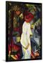 Couple In The Forest-Auguste Macke-Framed Art Print