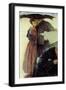 Couple in the Rain-Norman Rockwell-Framed Giclee Print