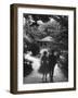 Couple Just Married Taking a Walk in a Park-Loomis Dean-Framed Photographic Print