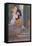 Couple Kissing in the Moonlight-null-Framed Stretched Canvas