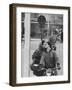 Couple Kissing in the Street-Stan Wayman-Framed Photographic Print