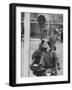 Couple Kissing in the Street-Stan Wayman-Framed Photographic Print