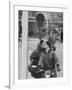 Couple Kissing in the Street-Stan Wayman-Framed Photographic Print