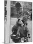 Couple Kissing in the Street-Stan Wayman-Mounted Photographic Print