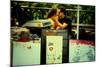 Couple Kissing in Union Square, New York City.-Sabine Jacobs-Mounted Photographic Print