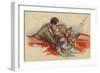 Couple Kissing-null-Framed Giclee Print