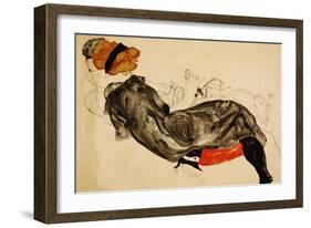 Couple (Liebespaar), 1912-Egon Schiele-Framed Giclee Print