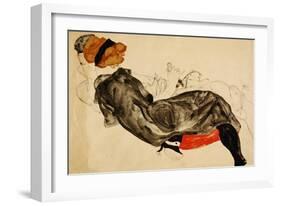 Couple (Liebespaar), 1912-Egon Schiele-Framed Giclee Print