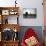 Couple Look Towards the Eiffel Tower, Paris, France, Europe-Andrew Mcconnell-Photographic Print displayed on a wall