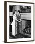 Couple Looking at Each Other in Love-null-Framed Photo