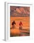 Couple Mountain Biking, CO-Chris Rogers-Framed Photographic Print