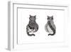 Couple of Cats-Georgina Naisbitt-Framed Giclee Print