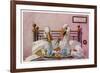 Couple of Geese Breakfast in Bed: Their Meal Includes Eggs Can They be Cannibals?-null-Framed Premium Giclee Print