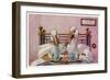 Couple of Geese Breakfast in Bed: Their Meal Includes Eggs Can They be Cannibals?-null-Framed Art Print