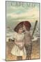 Couple of Kids, Cape May, New Jersey-null-Mounted Art Print