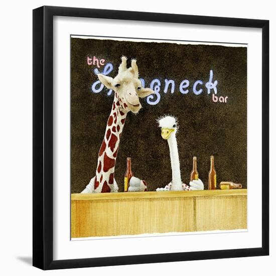 Couple of Longnecks-Will Bullas-Framed Premium Giclee Print