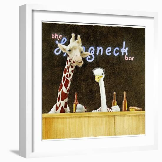 Couple of Longnecks-Will Bullas-Framed Premium Giclee Print