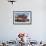 Couple of Tourists Visiting Cementerio De Trenes (Train Cemetery), Salar De Uyuni, Bolivia-Elzbieta Sekowska-Framed Photographic Print displayed on a wall