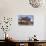 Couple of Tourists Visiting Cementerio De Trenes (Train Cemetery), Salar De Uyuni, Bolivia-Elzbieta Sekowska-Mounted Photographic Print displayed on a wall