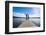 Couple on a Jetty at Lake Ianthe, West Coast, South Island, New Zealand, Pacific-Matthew Williams-Ellis-Framed Photographic Print