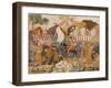 Couple on a Mule (Oil on Canvas)-Charles Prendergast-Framed Giclee Print