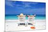 Couple On A Tropical Beach-haveseen-Mounted Photographic Print