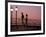 Couple on Bridge, Oranjestad, Aruba-Sergio Pitamitz-Framed Photographic Print