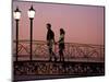 Couple on Bridge, Oranjestad, Aruba-Sergio Pitamitz-Mounted Photographic Print