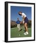 Couple on the Golf Cource-Chris Trotman-Framed Photographic Print