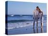 Couple on Vacation at Tropical Beach-Bill Bachmann-Stretched Canvas