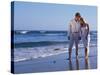 Couple on Vacation at Tropical Beach-Bill Bachmann-Stretched Canvas