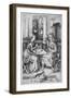 Couple Playing Cards C.1500-Israhel van Meckenem the younger-Framed Giclee Print