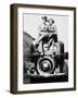 Couple Proudly Sits on their New Car, Ca. 1935-null-Framed Photographic Print