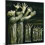 Couple Reaching Up, 1981-Evelyn Williams-Mounted Giclee Print