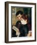 Couple Reading-Pierre-Auguste Renoir-Framed Giclee Print