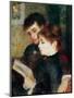 Couple Reading-Pierre-Auguste Renoir-Mounted Giclee Print