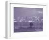 Couple Relaxing on Promenade, Hong Kong, China-John Coletti-Framed Photographic Print