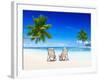 Couple Relaxing on the Beach.-Rawpixel-Framed Photographic Print