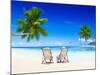 Couple Relaxing on the Beach.-Rawpixel-Mounted Photographic Print