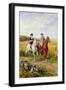 Couple Riding with their Dogs-Heywood Hardy-Framed Giclee Print