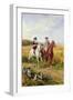 Couple Riding with their Dogs-Heywood Hardy-Framed Giclee Print