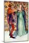 Couple 's costume in reign of Edward II-Dion Clayton Calthrop-Mounted Giclee Print