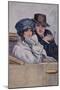 Couple Sitting in a Car-null-Mounted Giclee Print