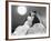 Couple Sitting Together in Love-null-Framed Photo